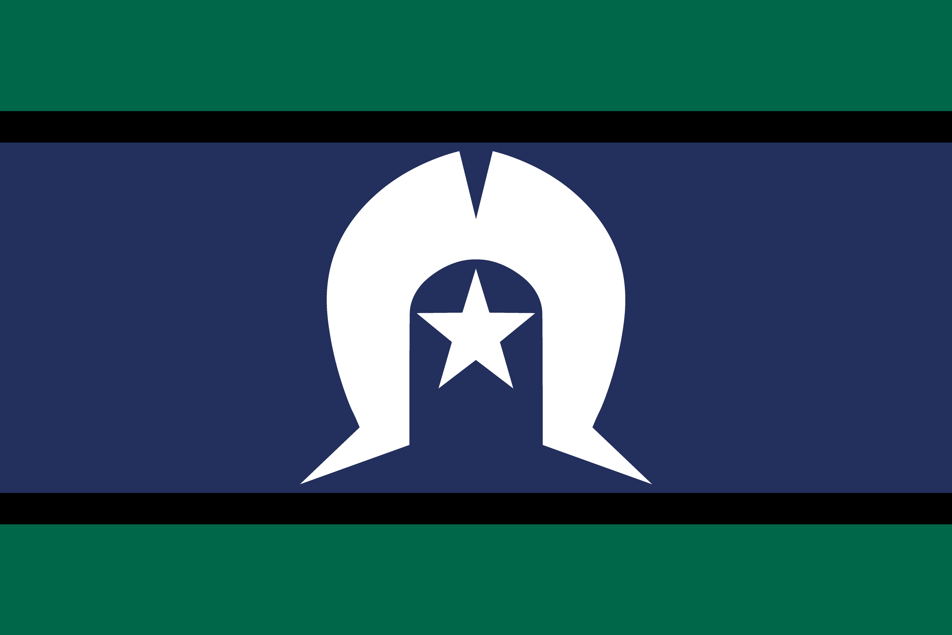Torres Strait Islander Flag icon